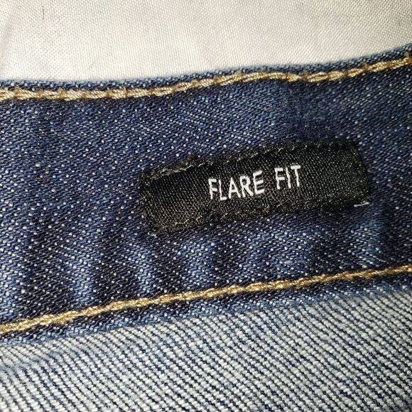 Calvin Klein Jeans Women's 8 Blue Denim Fit & Flare 9" Rise 29.5" Inseam - Picture 4 of 6